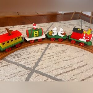 Battery Powered Christmas Train